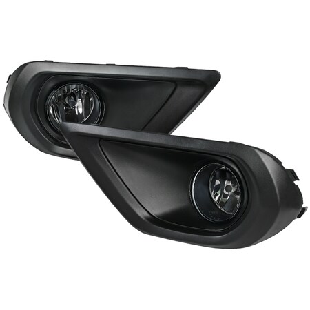 Spec-D Tuning 14-16 Subaru Forester Fog Lights Clear LF-FRT14COEM-DL